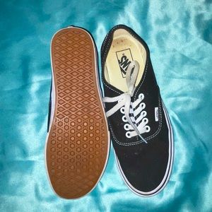 womens vans size 9 black